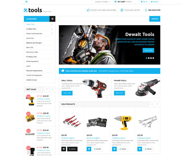 Tools Online Store