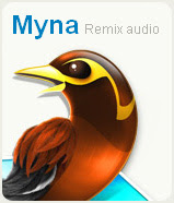онлайн аудио редактор Myna