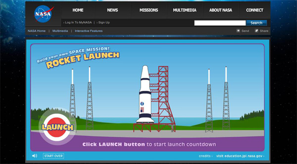 сайт НАСА
