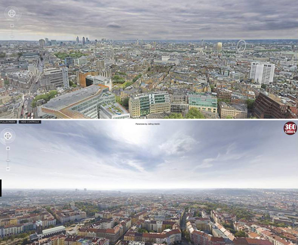высококачественные панорамы лондона и праги