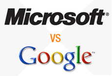 google vs Microsoft
