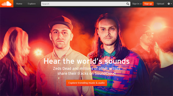SoundCloud - портал авторской музыки всех жанров