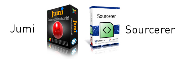 Jumi и Sourcerer для Joomla