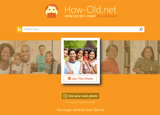Сервис How-Old.net помогает определить возраст по фото