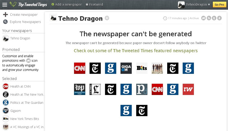 The Tweeted Times - сервис социальных новостей
