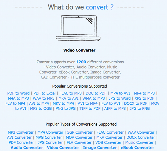 Универсальный конвертер файлов онлайн