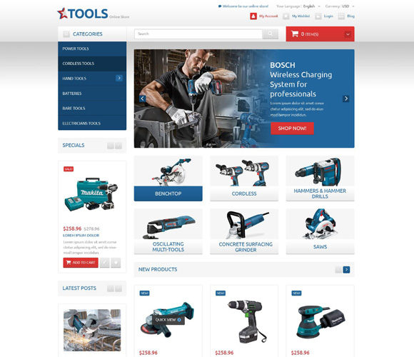 Tools Online Store