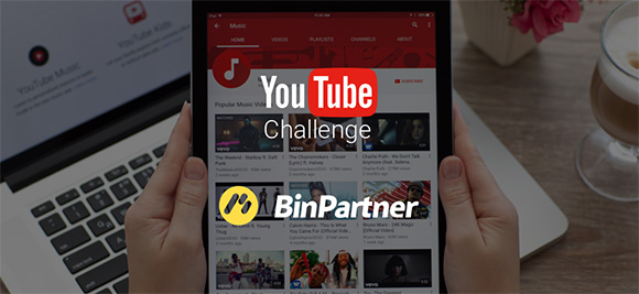 Конкурс "YouTube челендж" от Binomo