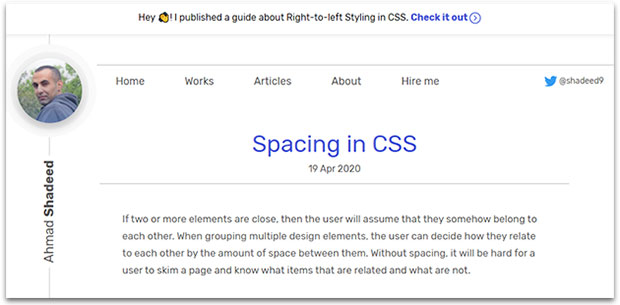 Отступы в CSS