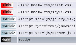 Подключение файлов CSS