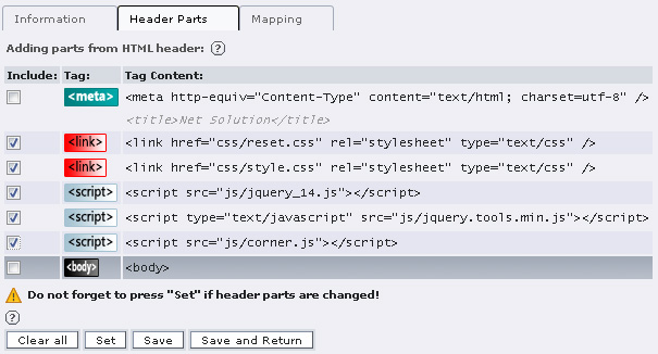 подключение CSS и JavaScript в шаблон