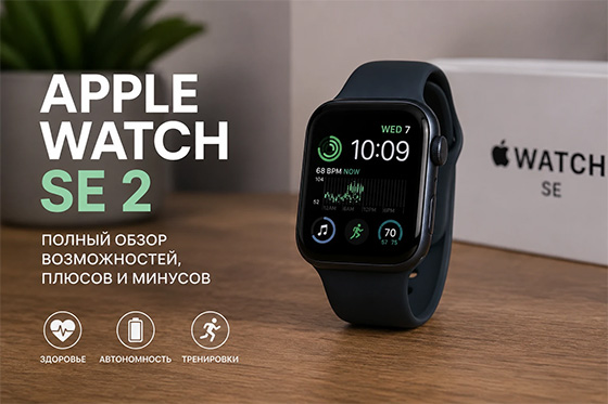 Смарт-годинник Apple Watch SE 2: як вибрати вдалу модель